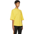 Palm Angels Yellow Classic Logo T-Shirt