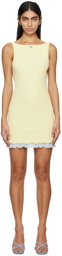 GCDS Yellow Layered Minidress