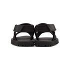 Dries Van Noten Black Strap Sandals