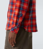 God's True Cashmere Checked cashmere shirt