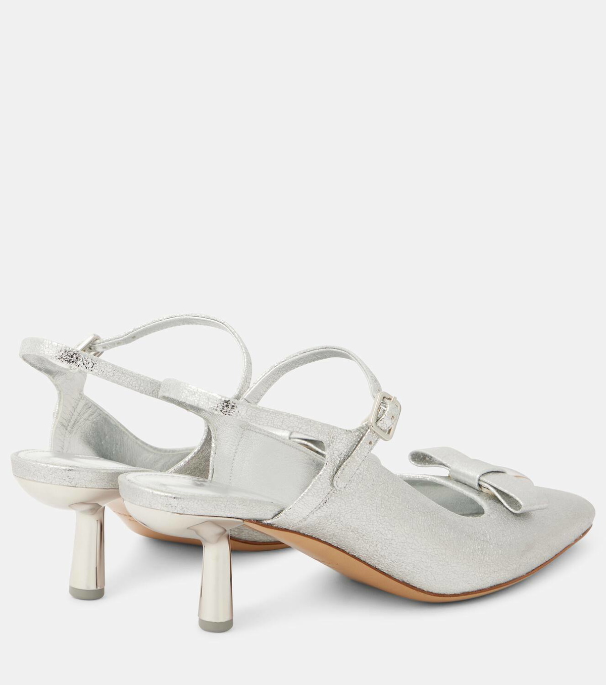 Ferragamo Ophelia 55 leather slingback pumps Salvatore Ferragamo