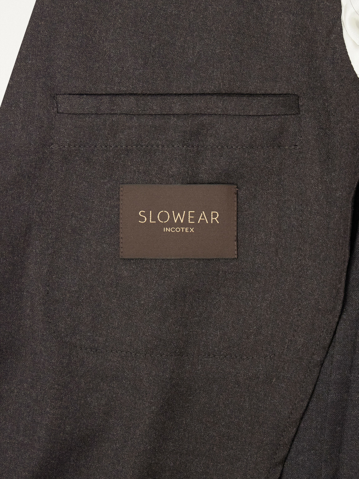 Slowear - Wool-Blend Flannel Suit Jacket - Brown