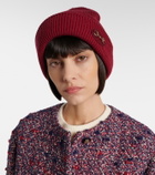 Gucci Horsebit ribbed-knit wool beanie