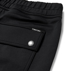 TOM FORD - Stretch-Jersey Sweatpants - Black