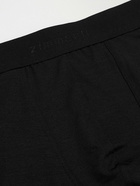 Zimmerli - Pureness Stretch-Micro Modal Long Johns - Black