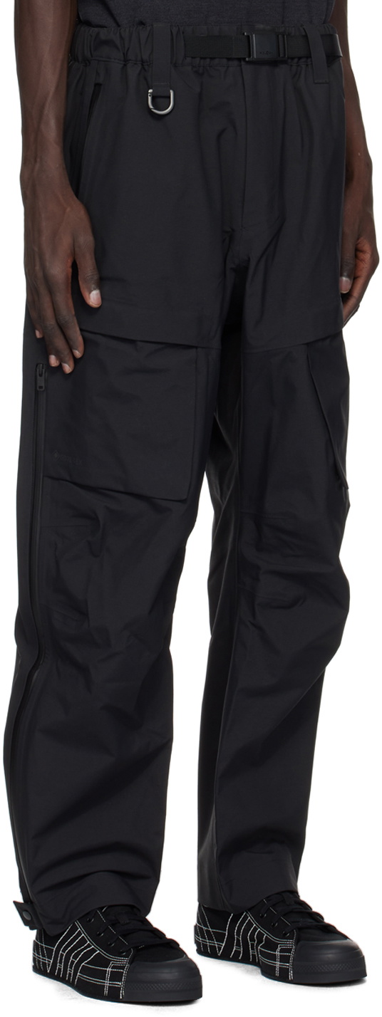 Y-3 Black Gore-Tex Hardshell Cargo Pants Y-3