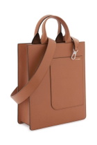 VALEXTRA small 'boxy' tote bag Brown