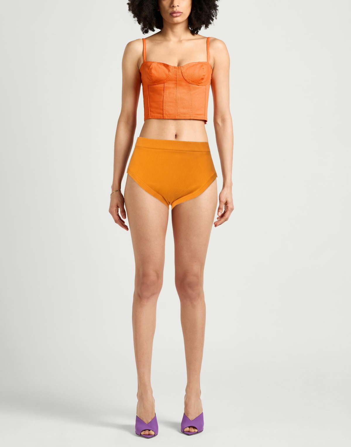 Dries Van Noten Womens Shorts & Bermuda Shorts in Orange