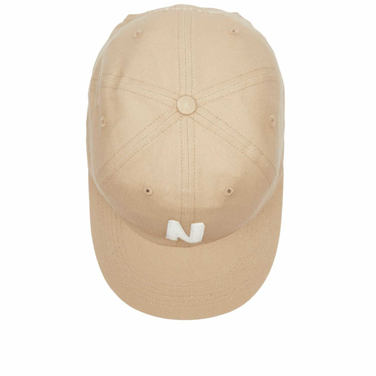 Norse Projects Men's Felt N Twill Sports Cap in Utility Khaki Norse ...