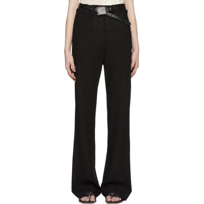 Photo: Ann Demeulemeester Black Wool Trousers