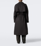 Lemaire Cotton-blend gabardine trench coat