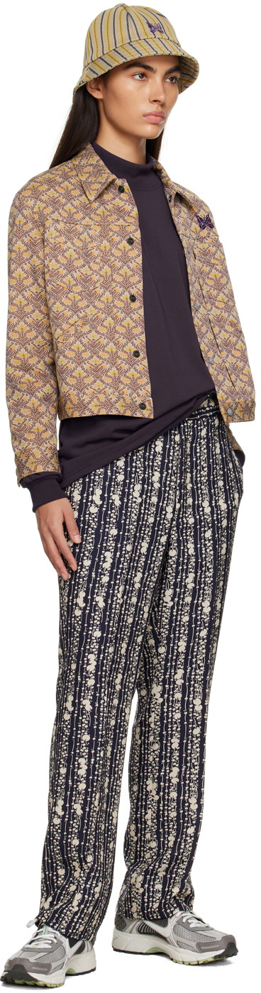 NEEDLES Multicolor Graphic Denim Jacket