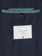 Boglioli - Unstructured Wool-Hopsack Suit Jacket - Blue