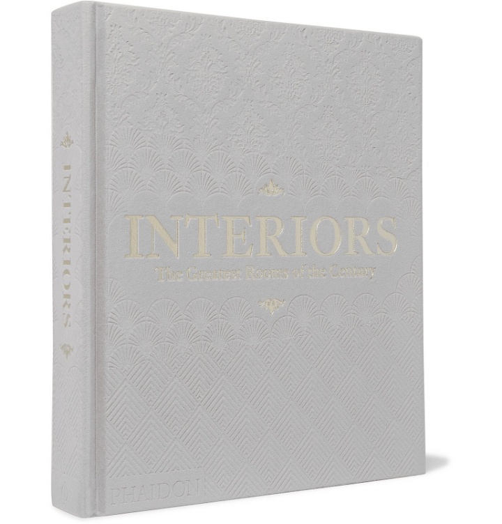 Photo: Phaidon - Interiors: The Greatest Rooms of the Century Hardcover Book - Gray