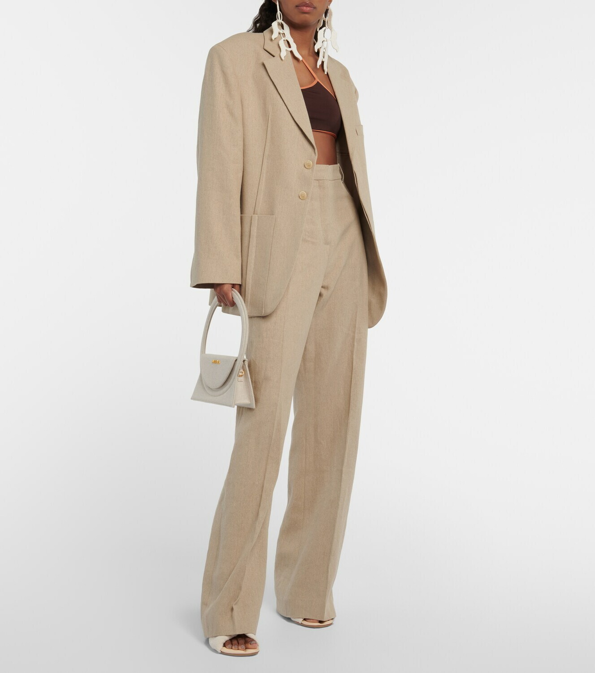 Jacquemus - Le Pantalon Sauge linen pants Jacquemus