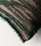 The House of Lyria Abibo mohair, cotton, and wool-blend cushion