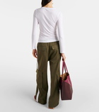 Loewe Anagram wool-blend top