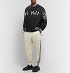 Y-3 - Striped Jersey Track Pants - Ecru