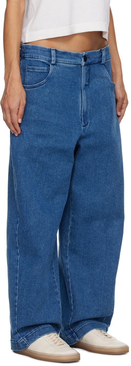 Cordera Indigo Straight-Leg Jeans