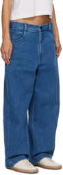 Cordera Indigo Straight-Leg Jeans