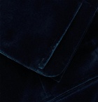 Ermenegildo Zegna - Blue Slim-Fit Cotton-Velvet Tuxedo Jacket - Blue
