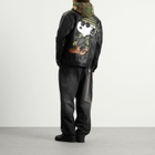 Butter Goods Men's x Peanuts Guard Dog PU Leather Jacket in Black
