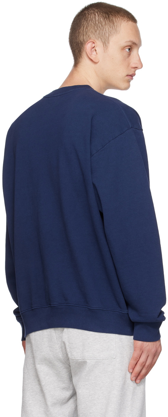 スウェット・トレーナー Sporty & Rich Wellness Ivy Crewneck Man to Man Navy CRAW2320 Wellness Ivy Crewneck - Navy/Red – Sporty & Rich