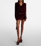 Etro Cotton velvet shorts