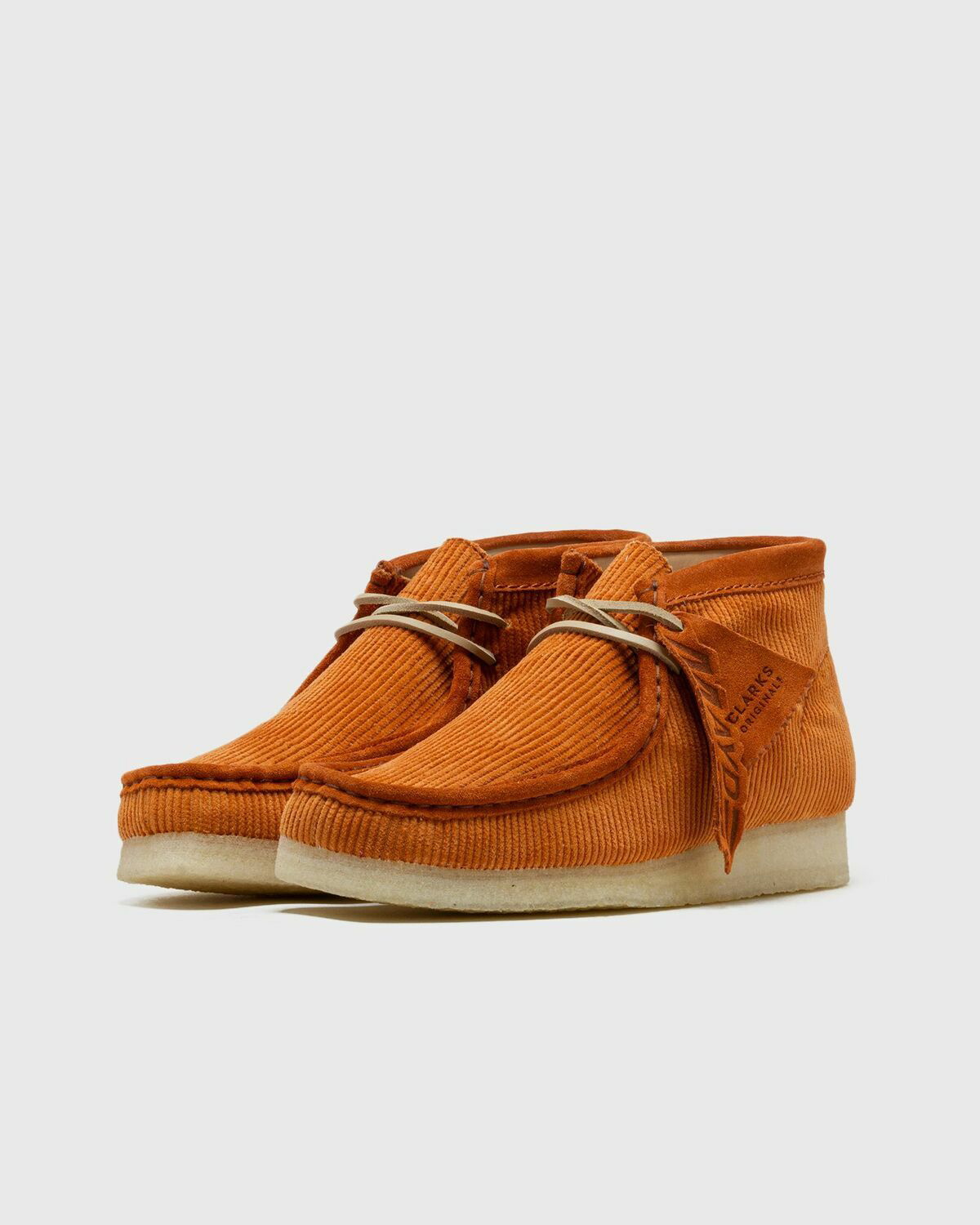 Clarks Originals Mayde X Wallabee Boot Orange - Mens - Boots Clarks 