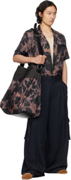 Dries Van Noten Navy Canvas Bag