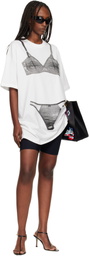 VAQUERA Off-White Trompe L'Oeil Tall T-shirt