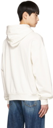 Dolce & Gabbana Off-White Embossed Hoodie