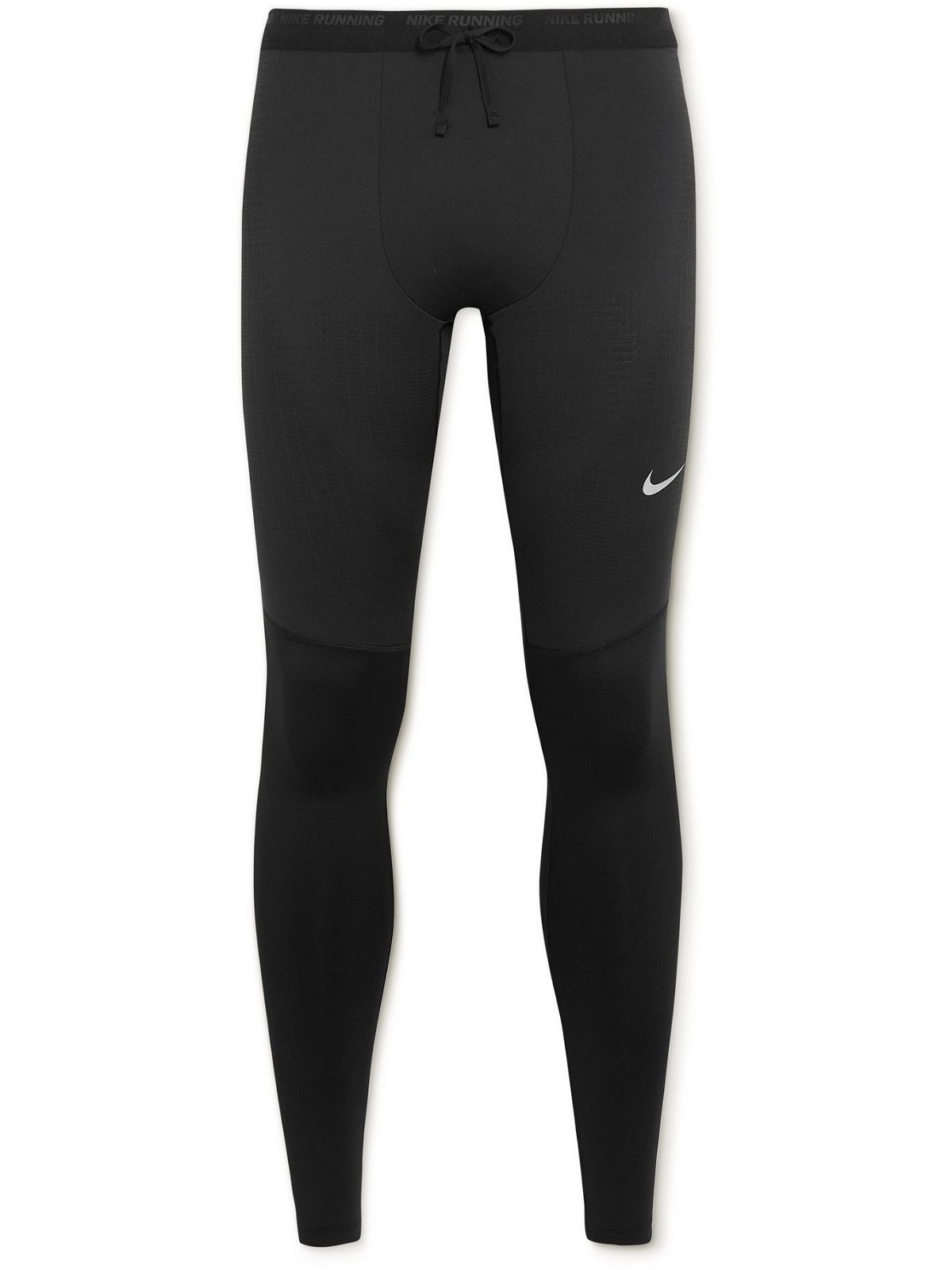 NIKE RUNNING - Phenom Elite Stretch-Jersey Tights - Black Nike Running