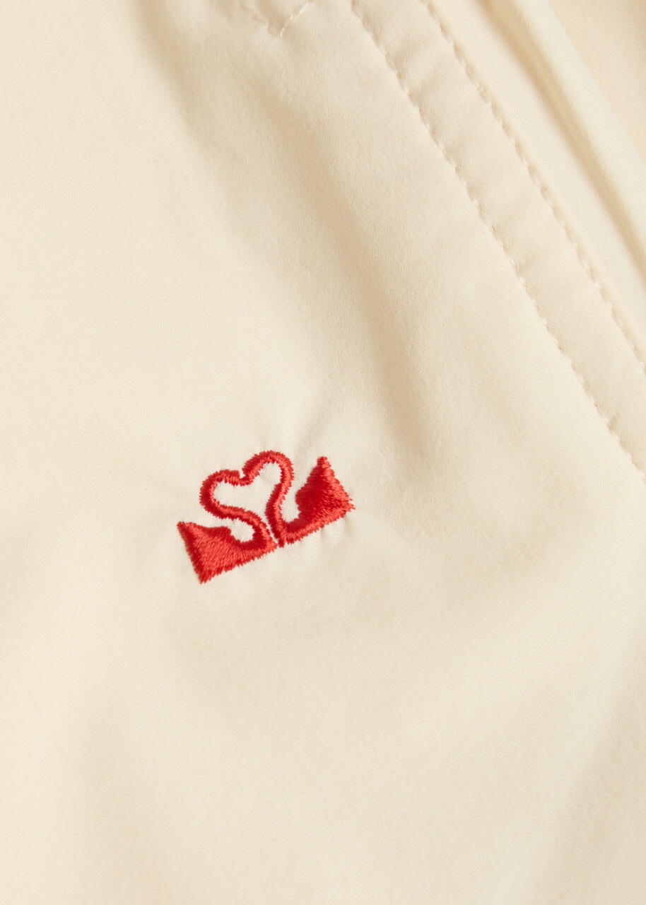 Spence Steffi Shell Shorts White