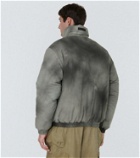 Acne Studios Tie-dye puffer jacket