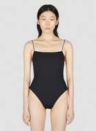 Ziah Fine Strap One Piece Swimsuit