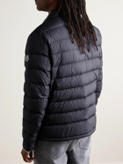 Moncler - Fazzon Logo-Appliquéd Quilted Shell Down Jacket - Blue