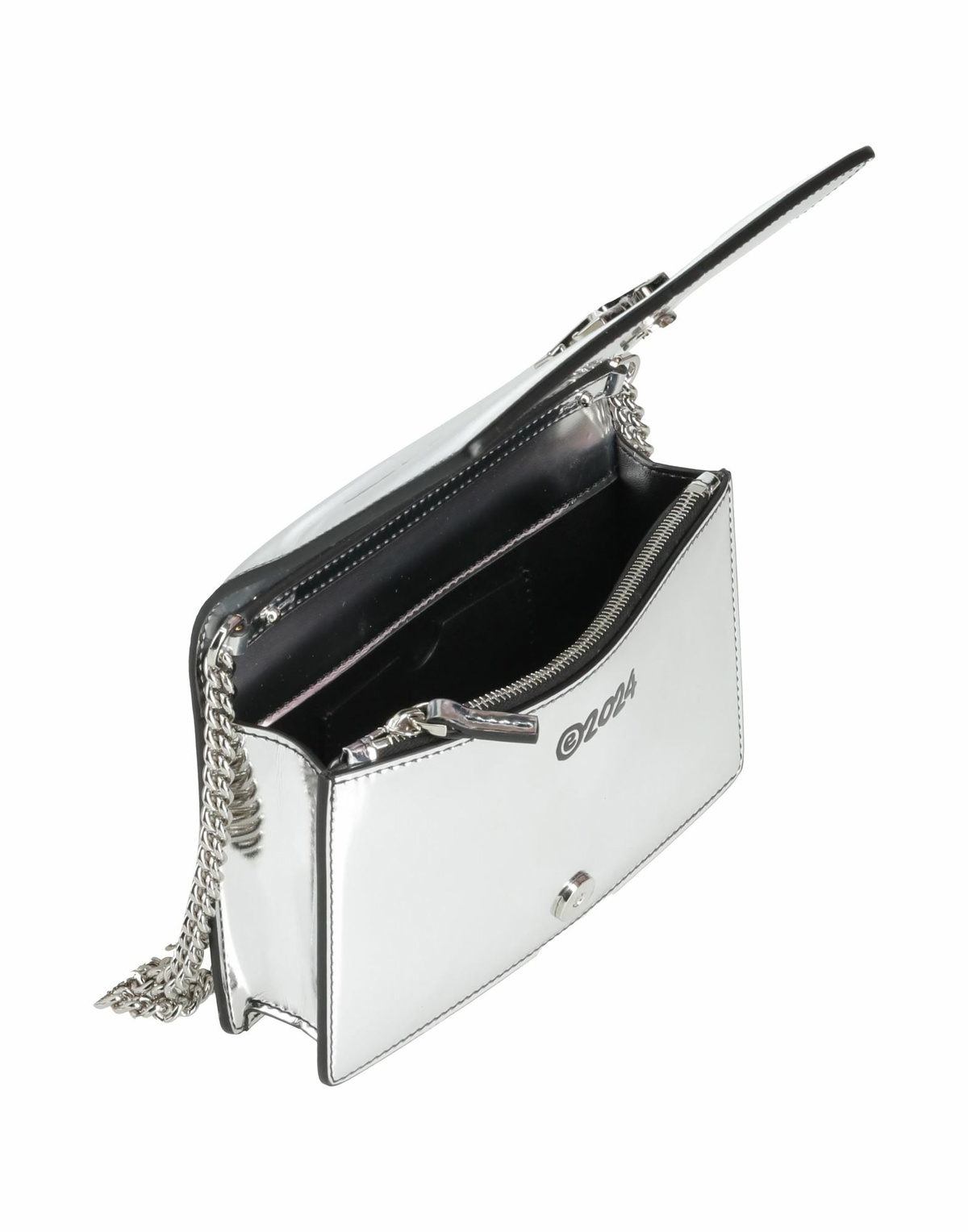 Off-white Womens Cross-body bag in Silver