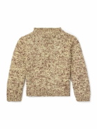 Federico Curradi - Ribbed Mulberry Silk Sweater - Brown