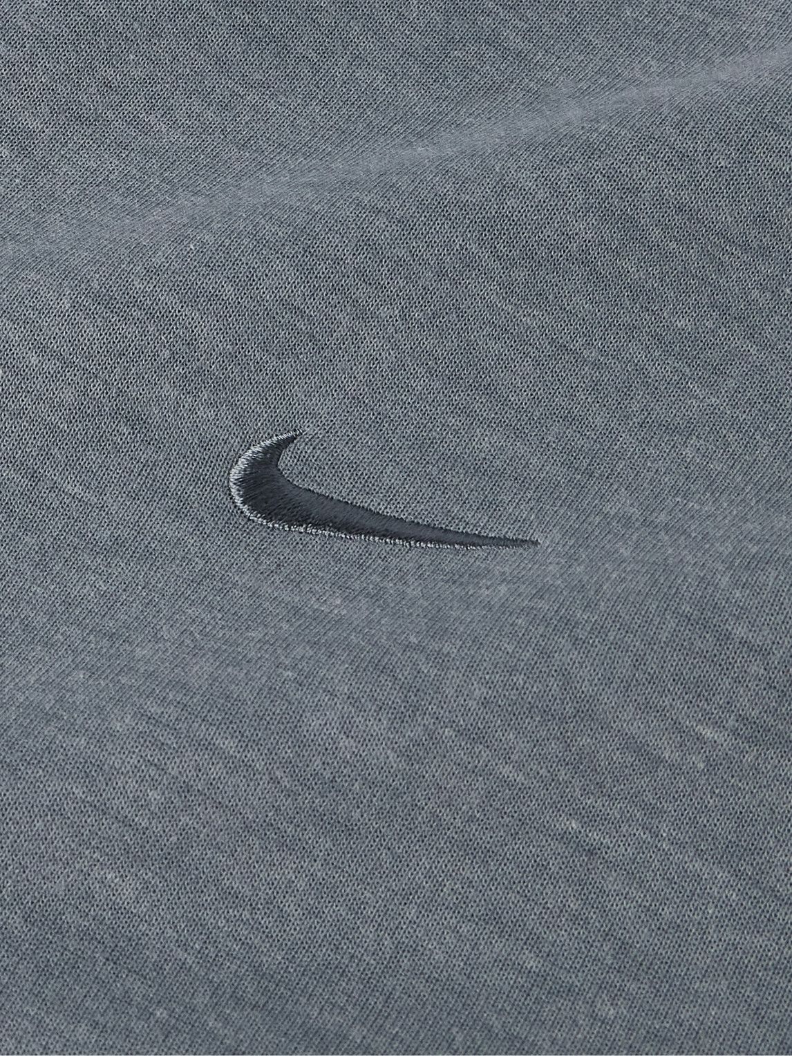 Nike Training - Logo-Embroidered Dri-FIT UV Zip-Up Hoodie - Gray