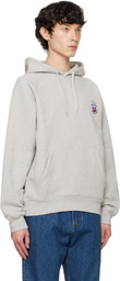 Bally Gray Organic Cotton Hoodie