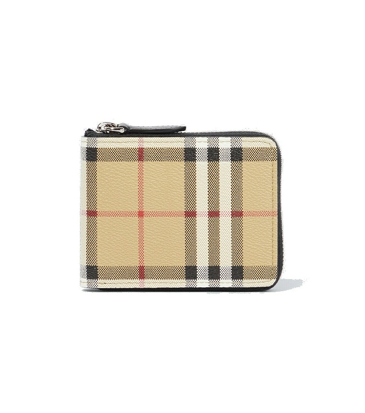 Photo: Burberry Vintage Check wallet
