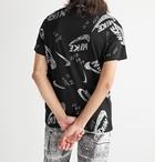 Nike - Sportswear Logo-Print Cotton-Jersey T-Shirt - Black