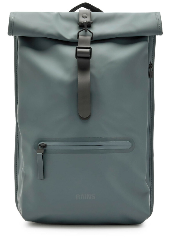 Photo: Rains Rolltop Rucksack - Blue - One Size