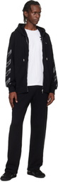 Off-White Black Scribble Diag Sweatpants