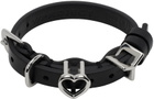 Y/Project Black Y Heart Belt Bracelet