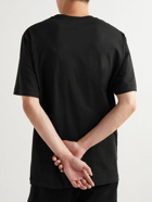 KENZO - Logo-Print Cotton-Jersey T-Shirt - Black