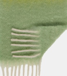 Loewe Striped mohair and wool scarf