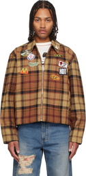 Carne Bollente Orange Kiss My Patch Jacket