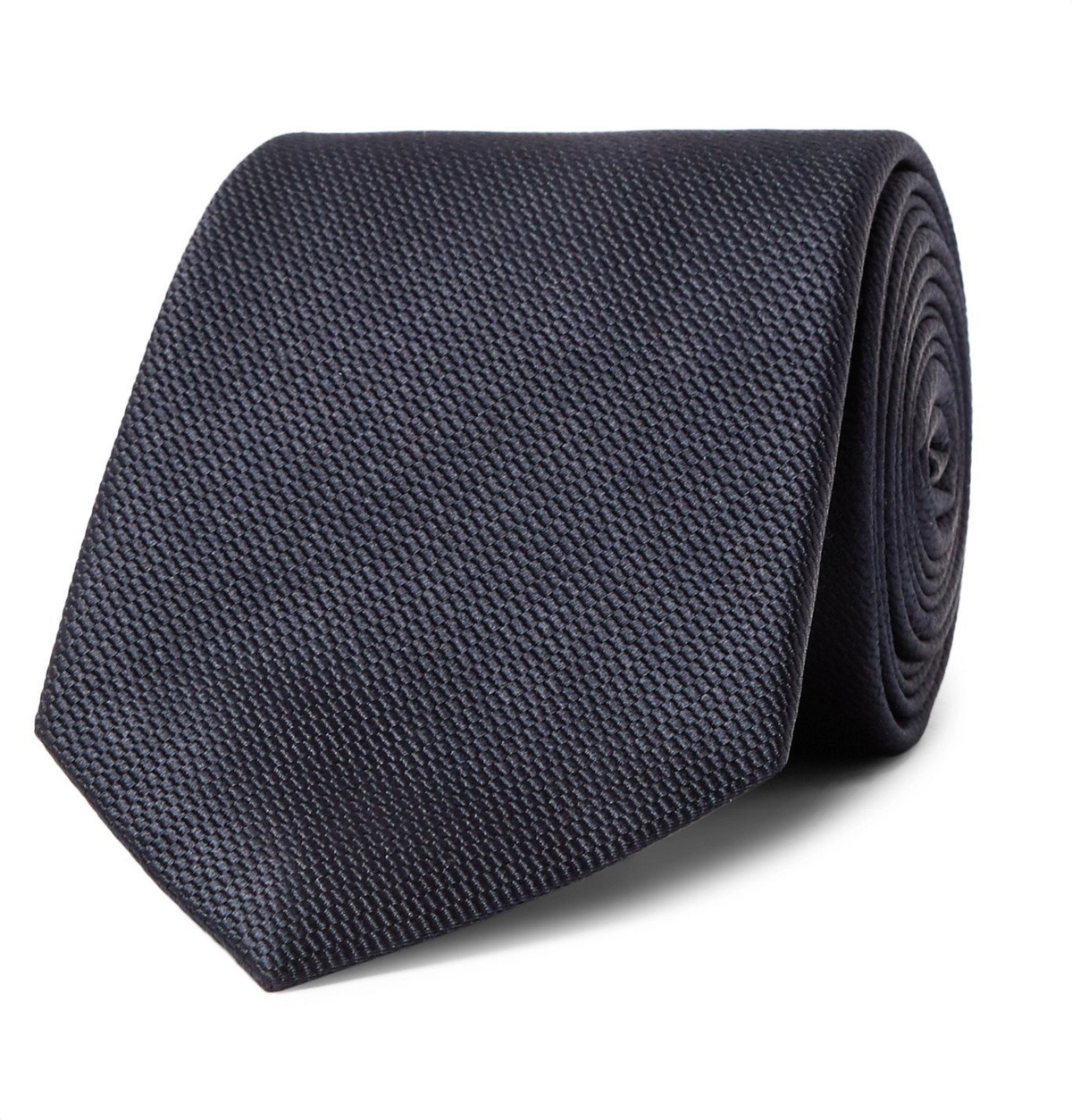 Sulka - 8cm Mulberry Silk-Jacquard Tie - Blue